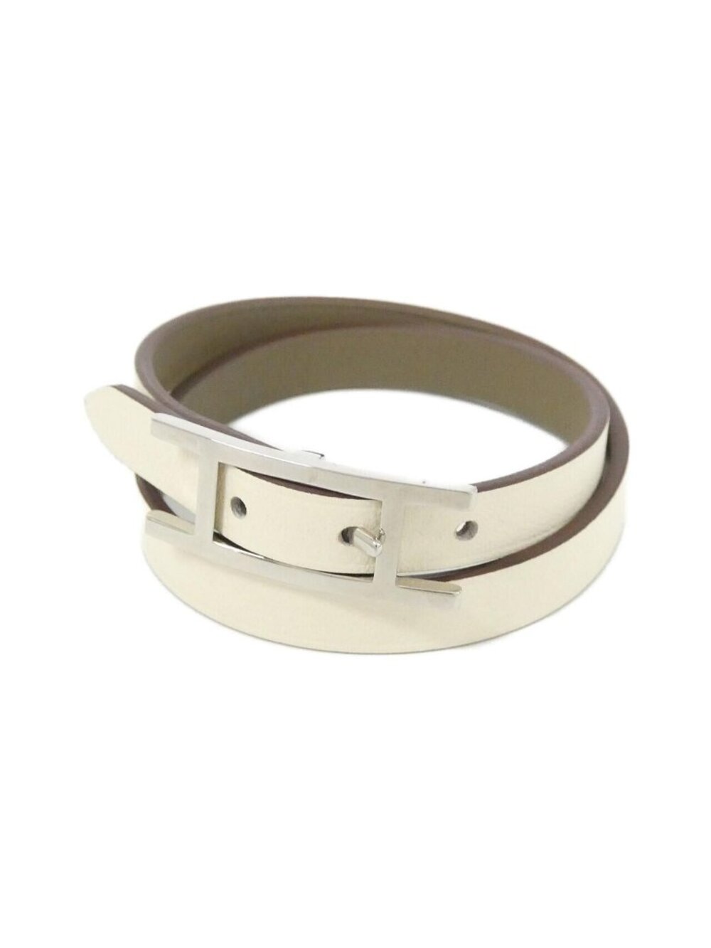 Hermes Behapi Double Tour Bracelet